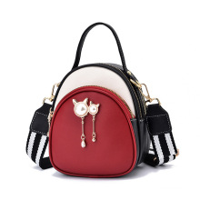 New Design Trendy Mochila Bag Pack Fashion Luxury Leather Shoulder Bags Pattern Ladies Crossbody Handbag Kitbag
